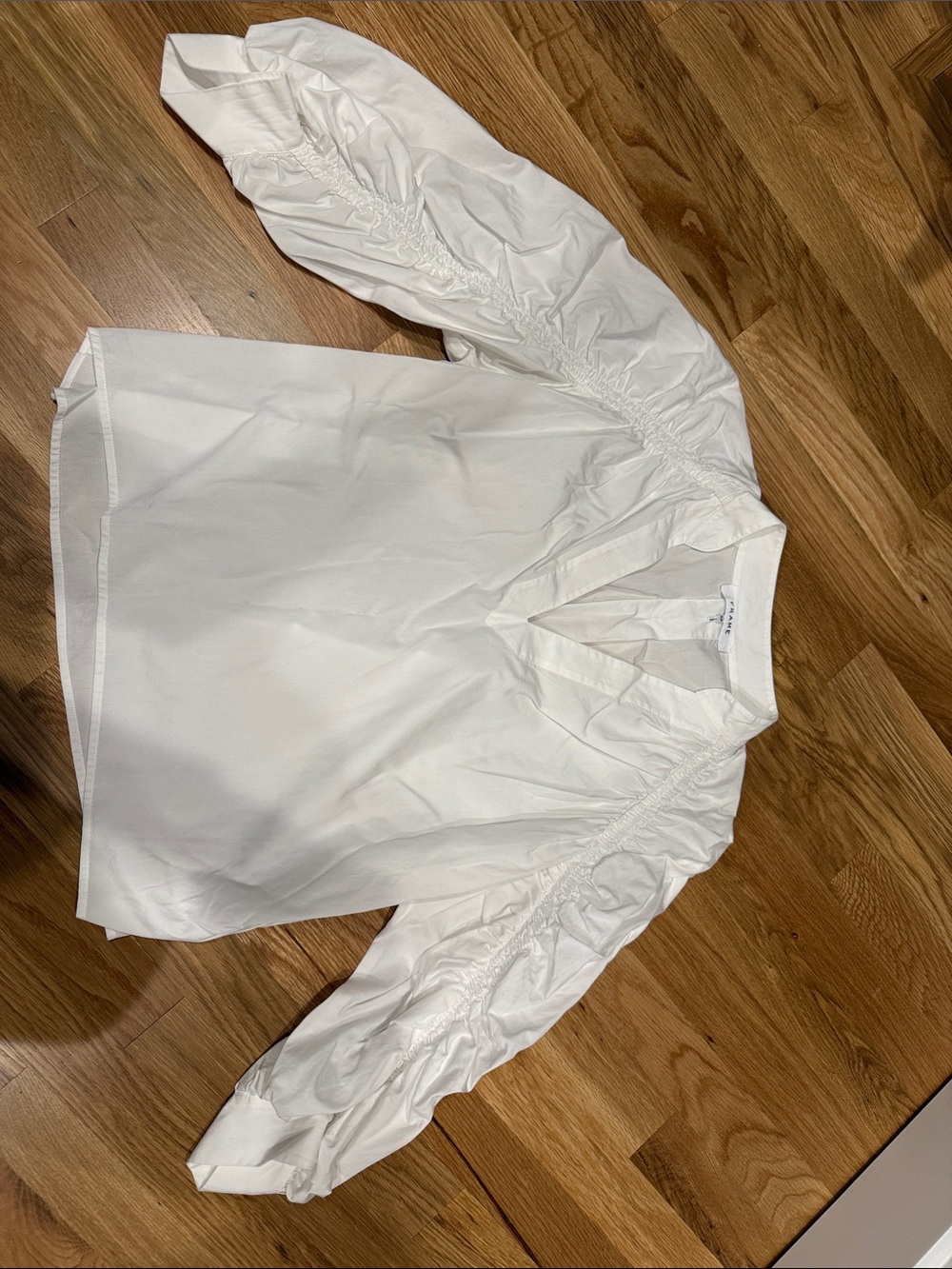 Frame - Ruched Cali Popover - Picture 1 of 5